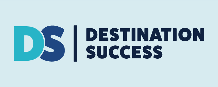 Destination Success logo light short.