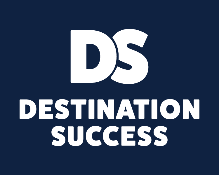 Destination Success logo dark tall.